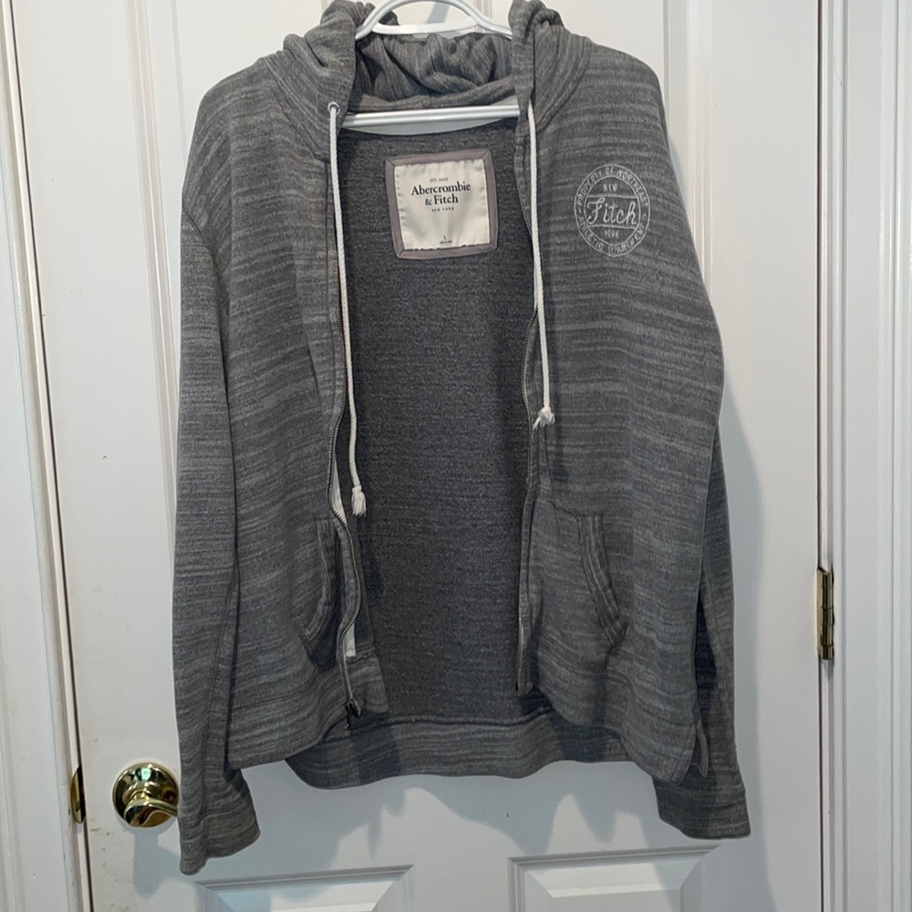 Abercrombie and Fitch zip up sweatshirt